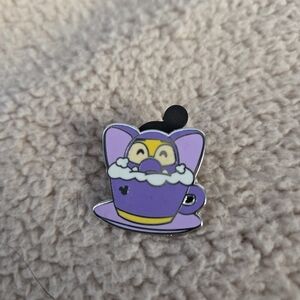Purple Teacup Disney Pin